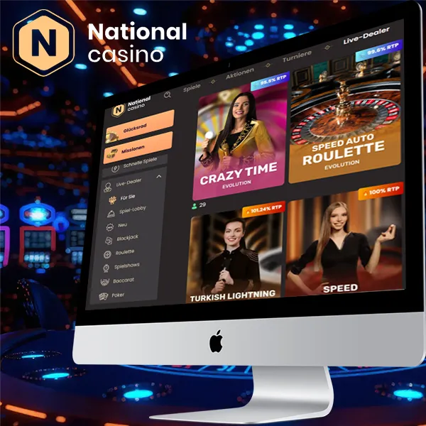 Live-Dealer erwarten dich!